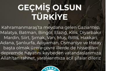 Geçmiş Olsun Ülkem