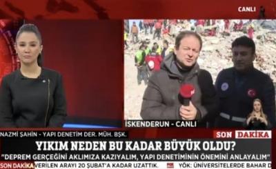 FOX TV İskenderun Deprem