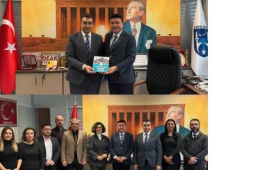 Ankara Büyükşehir Belediye Afet İşleri Dairesi Başkanı Sn Özkan EREL’ i ziyaret